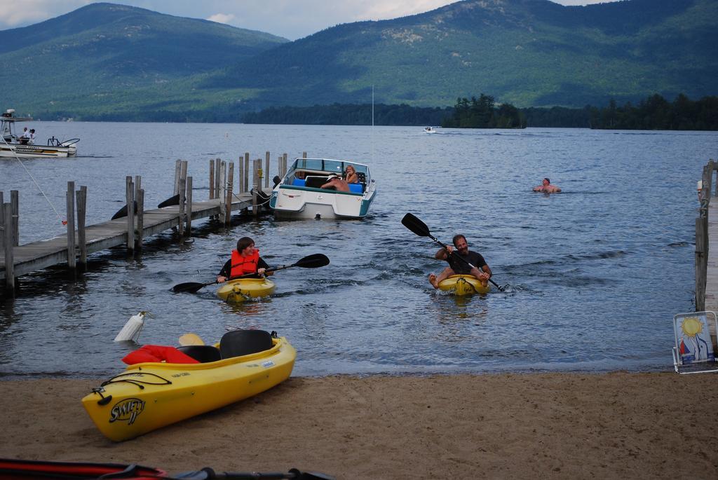 Golden Sands Resort Lake George Exterior foto